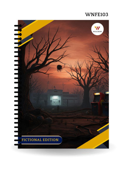Horror Landscape Print Premium Notebook