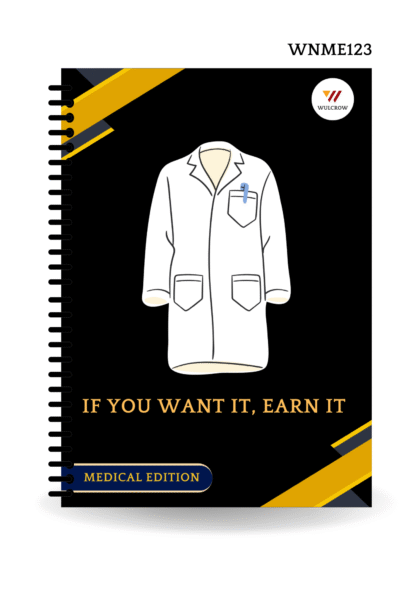 Medical A Print Premium Notebook